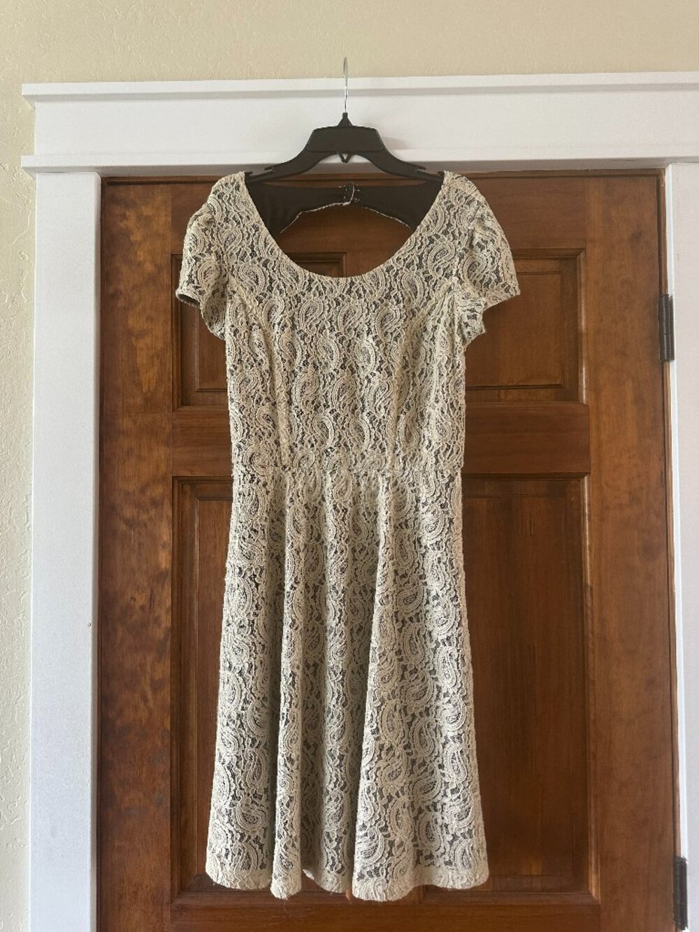 Maurices Cream Lace Dress – Size 5/6, Good Condition